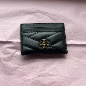 Tory Burch Kira Chevron Card Case—excellent condition